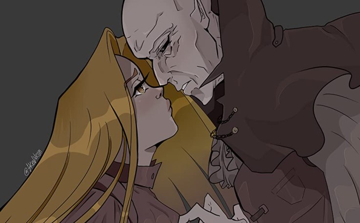 Clara e Sariel, protagonisti di Velhot, il mondo riflesso